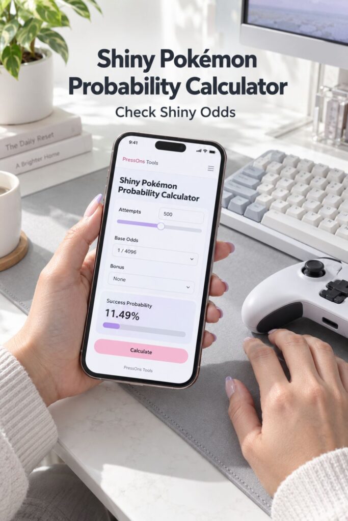 pokemon shiny probality calculator