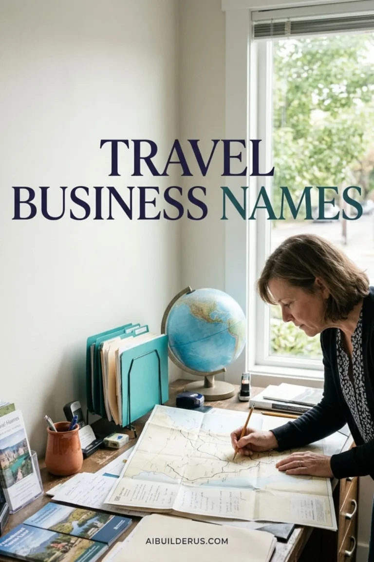 Travel Business Name Ideas for Agencies and Tour Operators